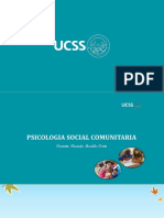 Roles y Ámbitos de Actuación en La Psicologia Comunitaria