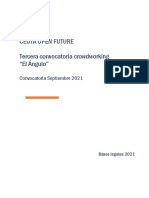 Bases de La Convocatoria III Convocatoria COF V08.09.21