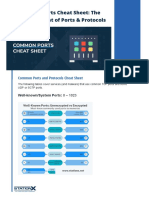 Common Ports Cheat Sheet