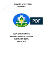 Laporan Tahunan Pokja Desa Sehat