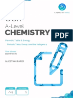 Periodic Table, Group 2 and The Halogens 4 QP