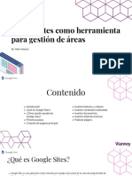 Google Sites Como Herramienta para Gestión de Áreas