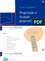 Preposição e Locução Prepositiva