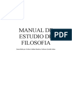 MANUAL DE ESTUDIO DE FILOSOFIA Parte 1