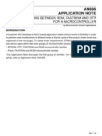 AN886 Application Note: Selecting Between Rom, Fastrom and Otp For A Microcontroller