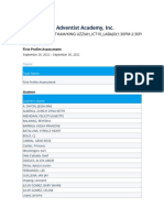 First Prelim Assessment - Ict10