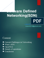 Software Defined Networking