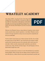 Whateley Academy JumpChain