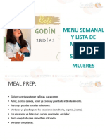 Reto Godin 28 Dias Mujer Semana 2