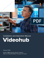 Videohub Manual