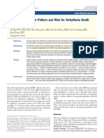 Early Repolarization Pattern and Risk For Arrhythmia Death Meta Analysis