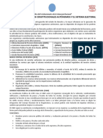 Ficha #18 Organismos Constitucionales Autonomos