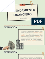 Arrendamiento Financiero