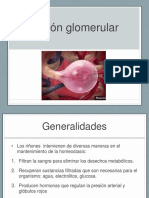 4.1 Filtración Glomerular