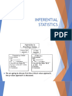 Inferential Statistics 1