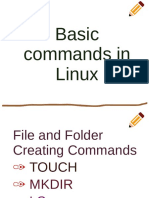 Basic Commands in Linux