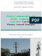 Chapter 3 Wireless Network Principles 1