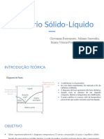 Equilíbrio Sólido-Líquido: Giovanna Benvenuto, Juliana Saavedra, Maria Vitoria Pontes e Paloma Táboas