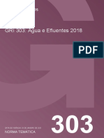 GRI 303 - Agua e Efluentes 2018 - Portuguese