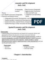 Spatial Economics CH 1 Introduction