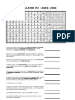 Sopa de Letras Ambiental