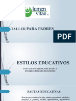 Taller para Padres 2a Sesion