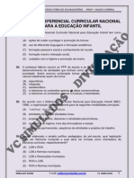 Rcnei - Referencial Curricular Nacional para A Educação Infantil - Simulado 2012