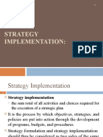 Chapter Four - Strategy Implementation