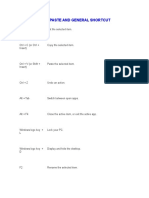 PC Shortcuts