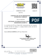 Appendix 4 - Section 17 - Certificate of Incorporation - 30.3.2021