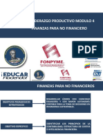 Formacion Modulo 4 Finanzas para No Financiero