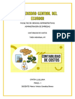 Tarea Individual Contabilidad de Costos