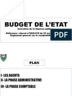 Budget de L'etat 2