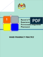 Ward Pharmacy Practice Aug 2020