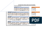 Rebar Estimate