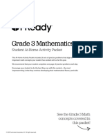 Iready at Home Activity Packets Student Math Grade 3 2020