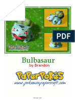 Bulbasaur A4 Shiny Lineless