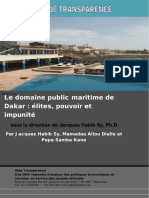 Le Domaine Public Maritime de Dakar - Aide Transparence