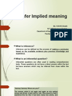 Infer Implied Meaning