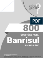 800 Questões Banrisul