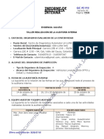 Informe de Auditoría Interna 2021