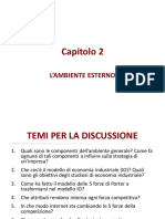 Cap. 2. L'Ambiente Esterno