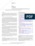 Magnetic Particle Testing: Standard Practice For