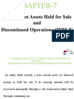 Chapter-7 Asset Held For Sale and Discontinued Operation