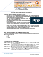 Module 7 - Construction Management Engineering