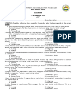 2NDQ First Summative Test Ucsp