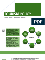 Tourism Policy