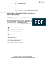 Validity and Reliability of A Scale To Measure Genital Body Image