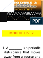 Module Test 2 Waves Around You