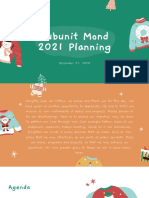 Subunit Mond 2021 Planning